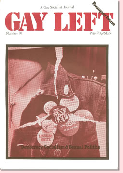 Gay Left Issue 10 cover